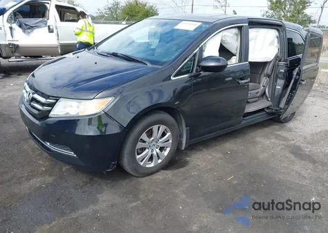 2016 Honda Odyssey Ex-L z USA, uszkodzony, nr VIN 5FNRL5H66GB122832